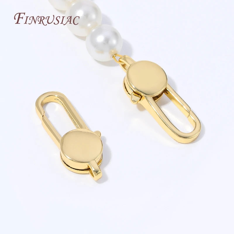 18K Gold Plated Brass Lobster Clasp – DIY Jewelry Findings Jewelry Clasp Findings P3
