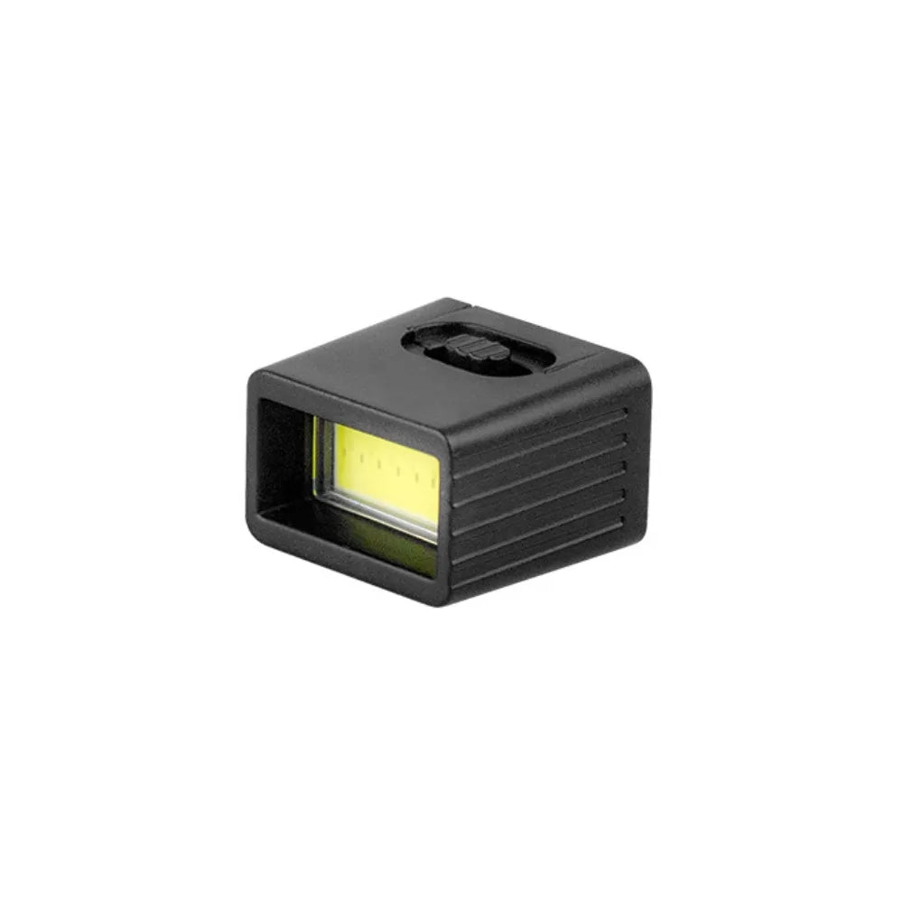 Mini 9V COB LED Keychain Flashlight – Bright Portable Key Light LED Keychain Flashlight P3 Black