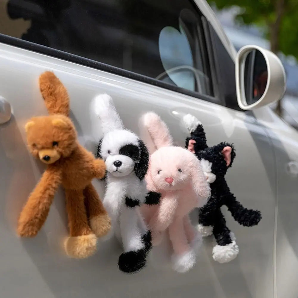 Cute Magnetic Animal Plush Doll – Dog & Cat PP Cotton Gift Magnetic Plush Doll P3
