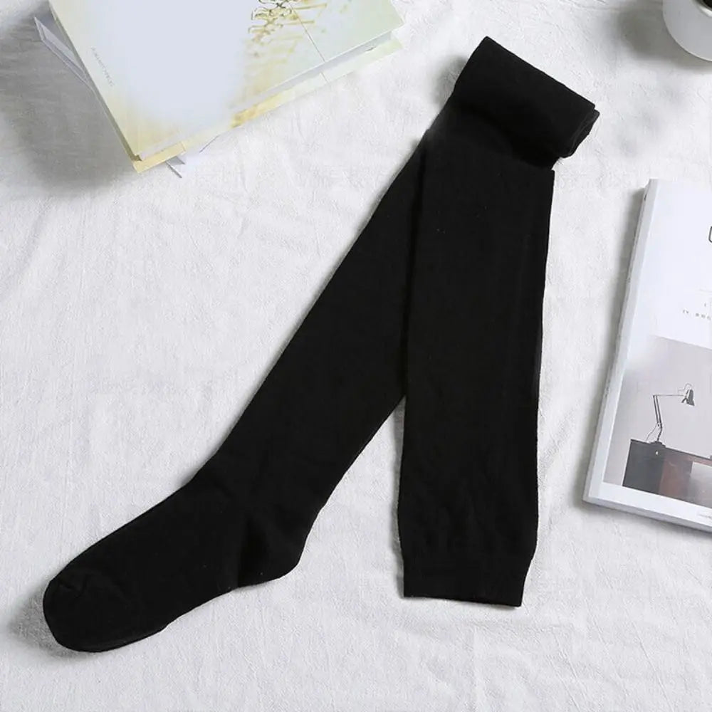 Women's Extra-Long Thigh High Over-the-Knee Cotton Stockings Thigh High Stockings P3