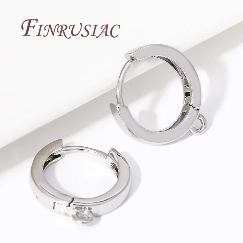 18K Gold Plated Earring Hook Clasps | DIY Earwire Findings Earring Hook Findings P3