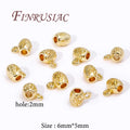 18K Gold Plated Pendant Connector Bails 20pcs | DIY Jewelry Jewelry Findings P3 14K Gold Plated 20 pieces
