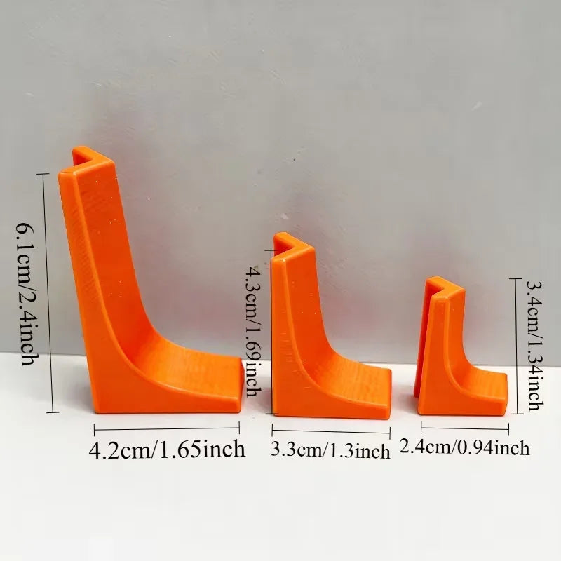 3-Piece V-Groove Drill Guide Rail & Square Positioning Tool Drill Guide Tool P3