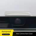 Car Rear View Camera Rain Cover – 360° Rainproof ABS Shield Camera Rain Cover P3 White