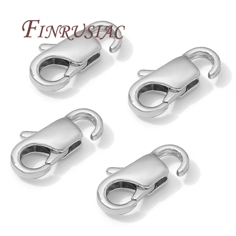 18K Gold Plated Lobster Clasps for Bracelet & Necklace DIY Jewelry Clasp Connector P3