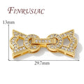 18K Gold Plated Magnetic Clasp | Pearl Bracelet Necklace DIY Jewelry Clasp Findings P3 18k Gold Plated 1 piece