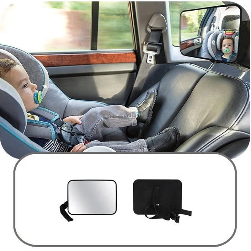 Adjustable Wide-View Baby Car Mirror – Rear Seat Safety Monitor Baby Car Mirror P3