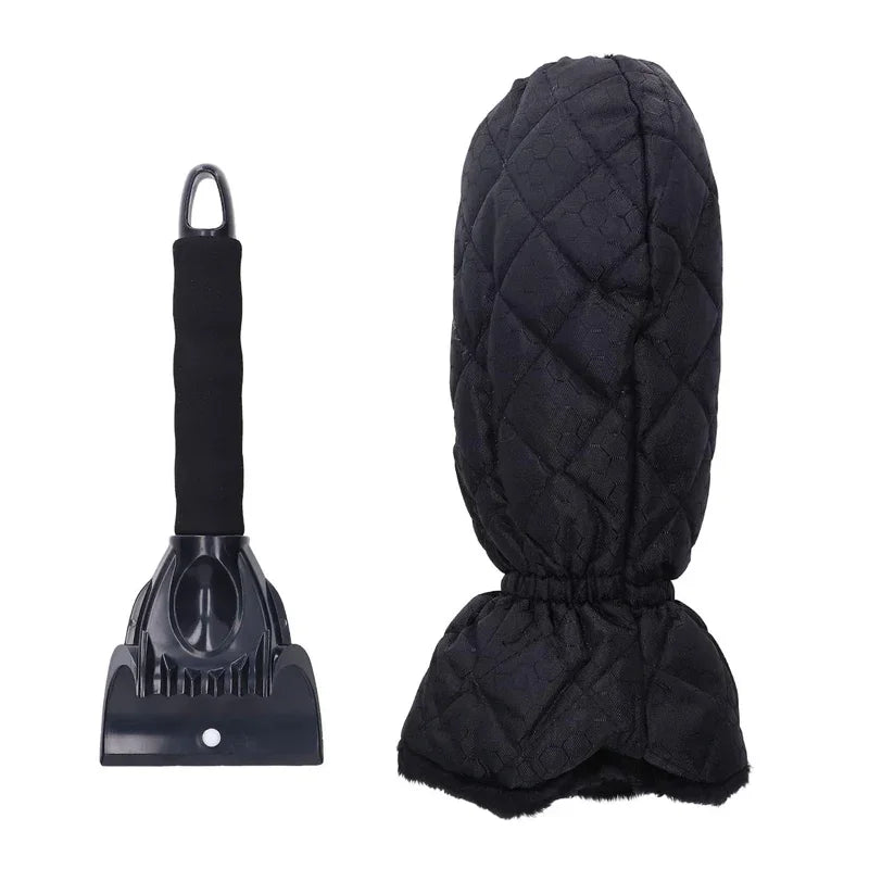 2-in-1 Car Ice Scraper Mitt | Waterproof Windshield Snow Tool Car Ice Scraper Mitt P3