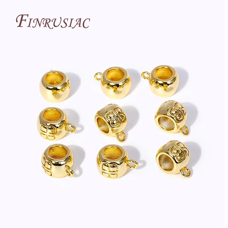 18K Gold Plated Pendant Bail Connectors | DIY Jewelry Findings Jewelry Making Findings P3