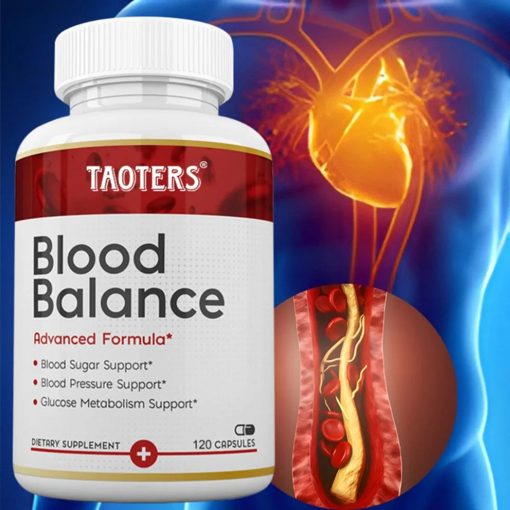 STRESSXCEL Blood Balance Capsules | Heart & Circulation Support Cardiovascular Supplement P3