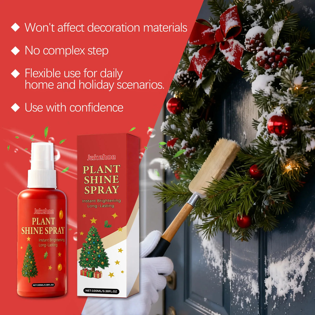 Plant Shine Spray – Clean & Shine Artificial Plants & Wreaths Plant Care Spray P3
