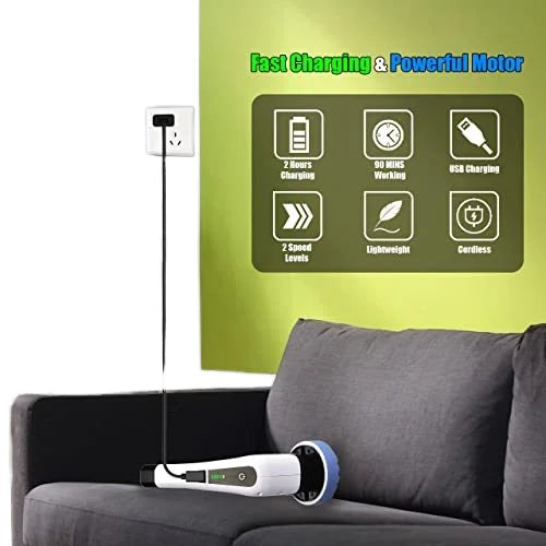 Electric Spin Scrubber – Auto Rotating Cleaning Brush Electric Spin Scrubber P3