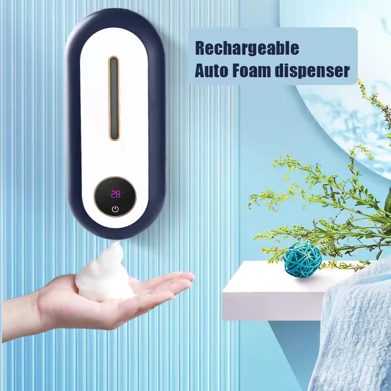 DUTRIEUX Touchless Foam Soap Dispenser Wall Mount 350ml USB Soap Dispenser P3