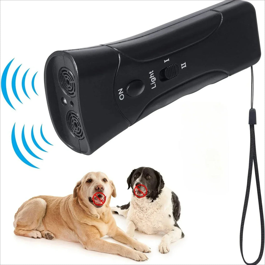 Ultrasonic Dog Bark Control Trainer LED Anti-Bark Device Dog Training Device P3 A