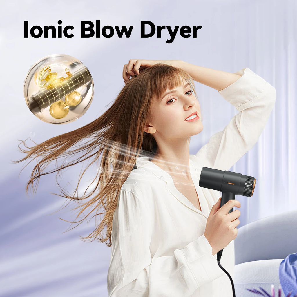 Smart Ionic High-Speed Hair Dryer with LCD – 110,000 RPM Ionic Hair Dryer P3