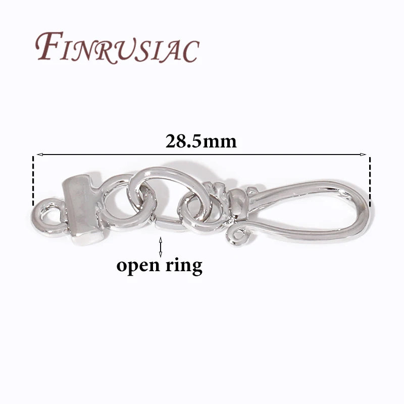 18K Gold Plated Brass Connector Clasp – DIY Jewelry Making 28.5mm Jewelry Connector Clasp P3
