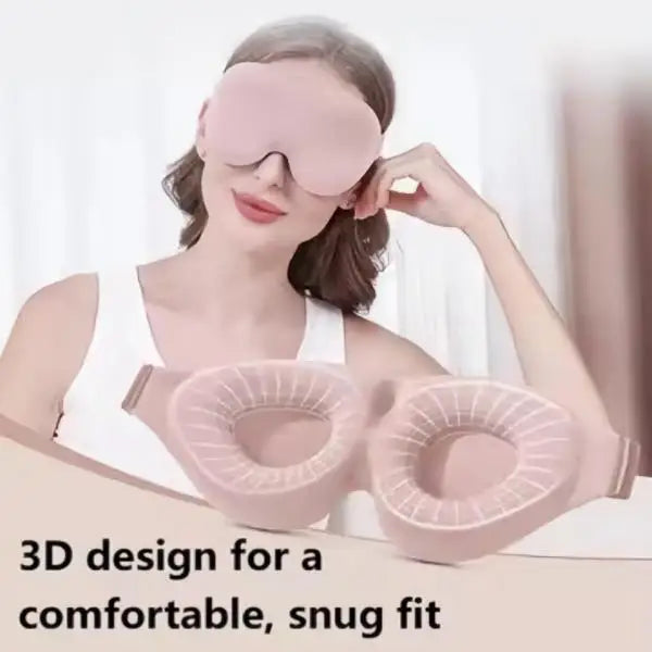 3D Sleep Eye Mask – Soft, Breathable & Light-Blocking Sleep Eye Mask P3