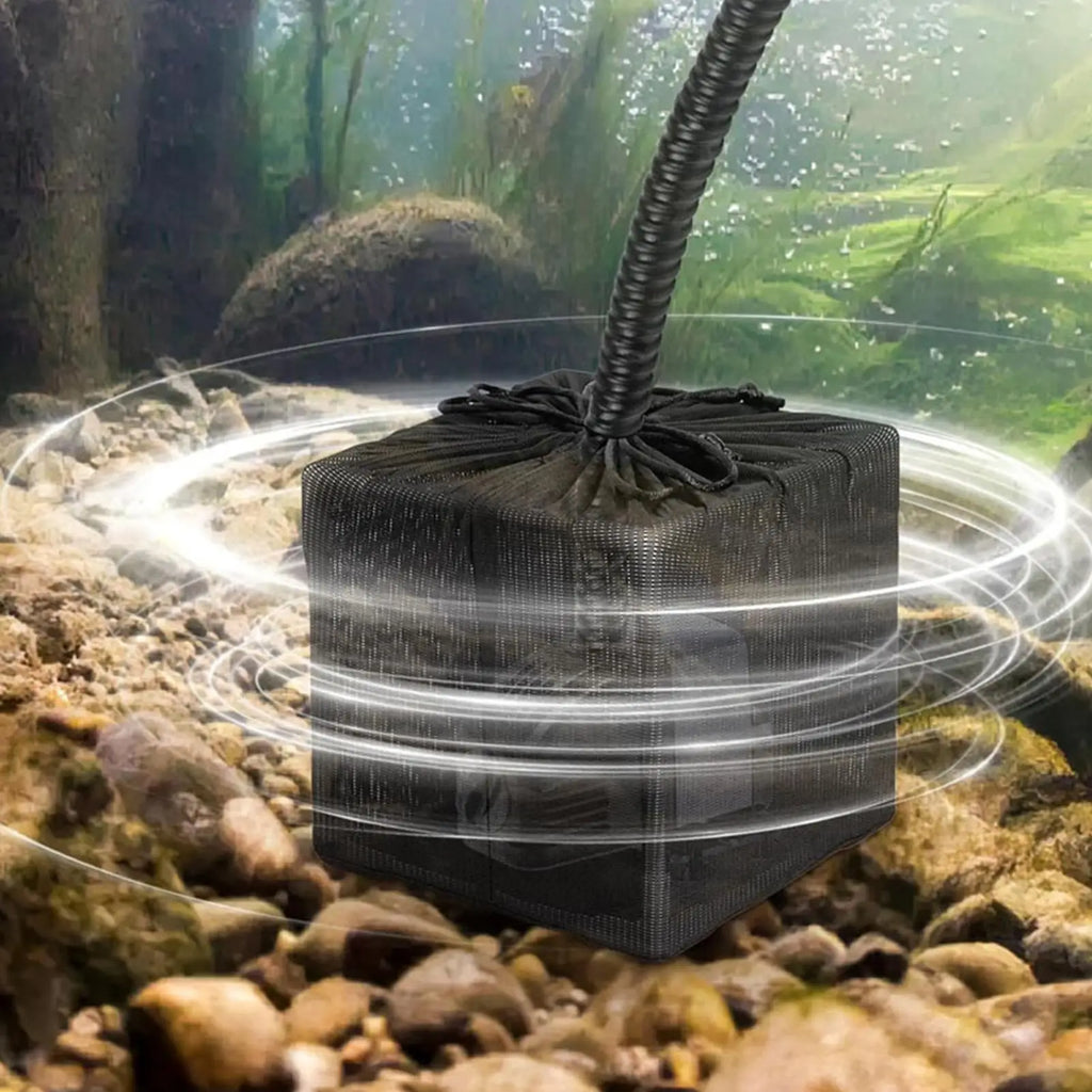 Pond Pump Mesh Filter Bag with Drawstring | Anti-Clog