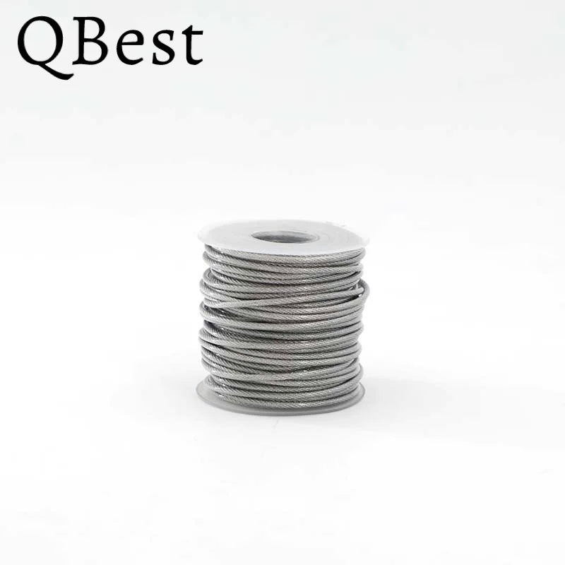 50M PVC Coated 304 Stainless Steel Wire Rope – 7x7 Cable Wire Rope Cable P3