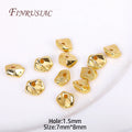18K Gold Plated Irregular Spacer Beads – DIY Jewelry Making Jewelry Spacer Beads P3 18K Gold Plated 10 Pieces