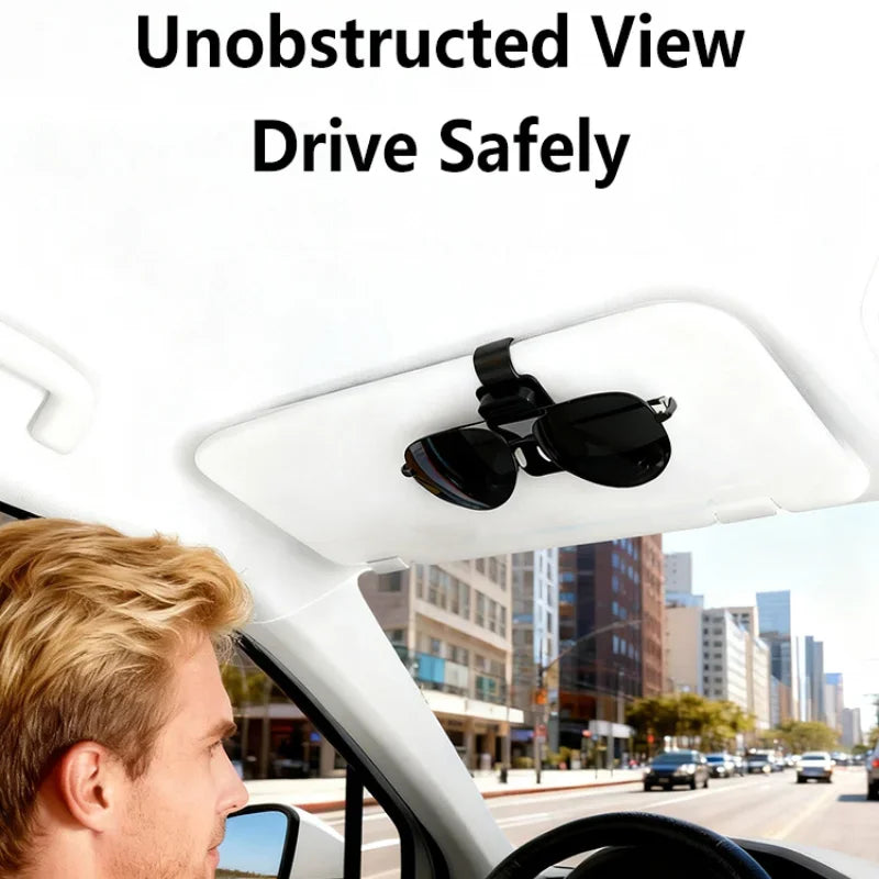 Car Sun Visor Sunglasses Clip Holder & Card Organizer Car Visor Organizer P3