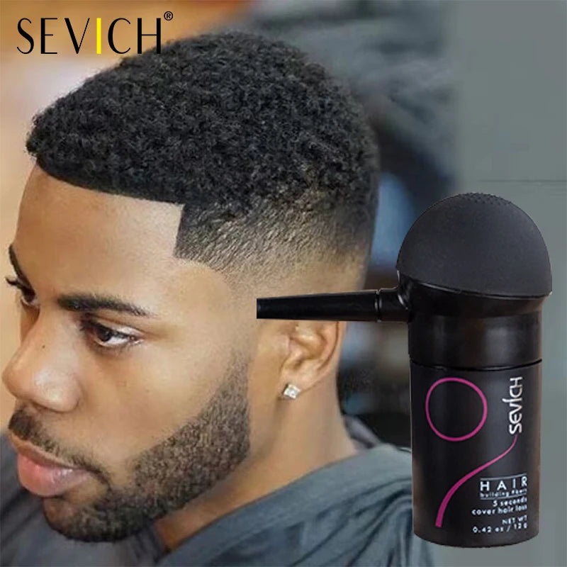 Sevich Keratin Hair Building Fiber Powder + Applicator | 10 Colors Hair Building Fiber P3