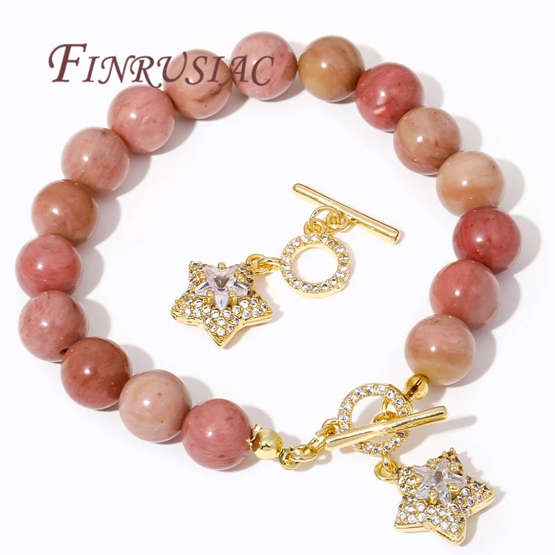 18K Gold Plated OT Toggle Clasp with Zircon | DIY Jewelry Jewelry Toggle Clasp P3