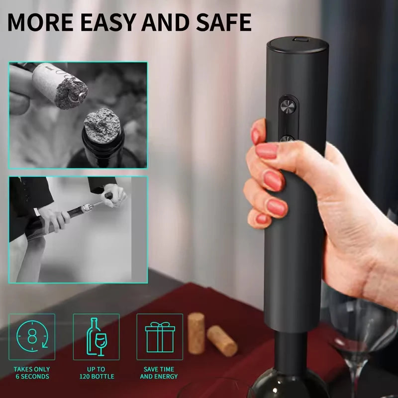CLITON Electric Wine Opener Set – Automatic Corkscrew Kit Electric Wine Opener P3