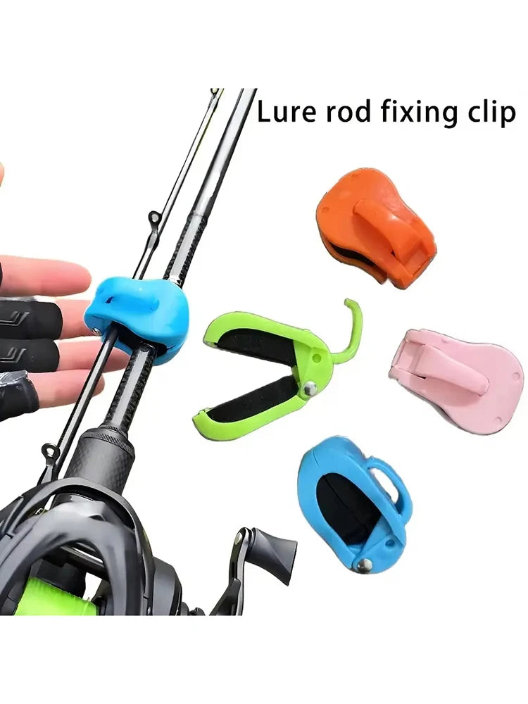 2-Pack Quick-Attach Fishing Rod Clip Holder & Organizer Fishing Rod Clip P3