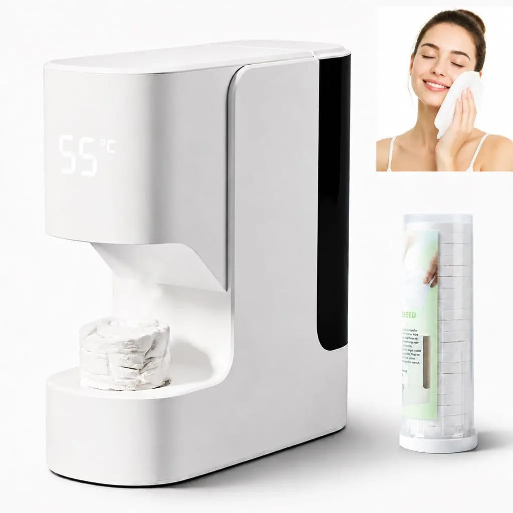 Hot Wet Towel Warmer Dispenser 55°C | Salon & Spa Use Towel Warmer Dispenser P3 No plug