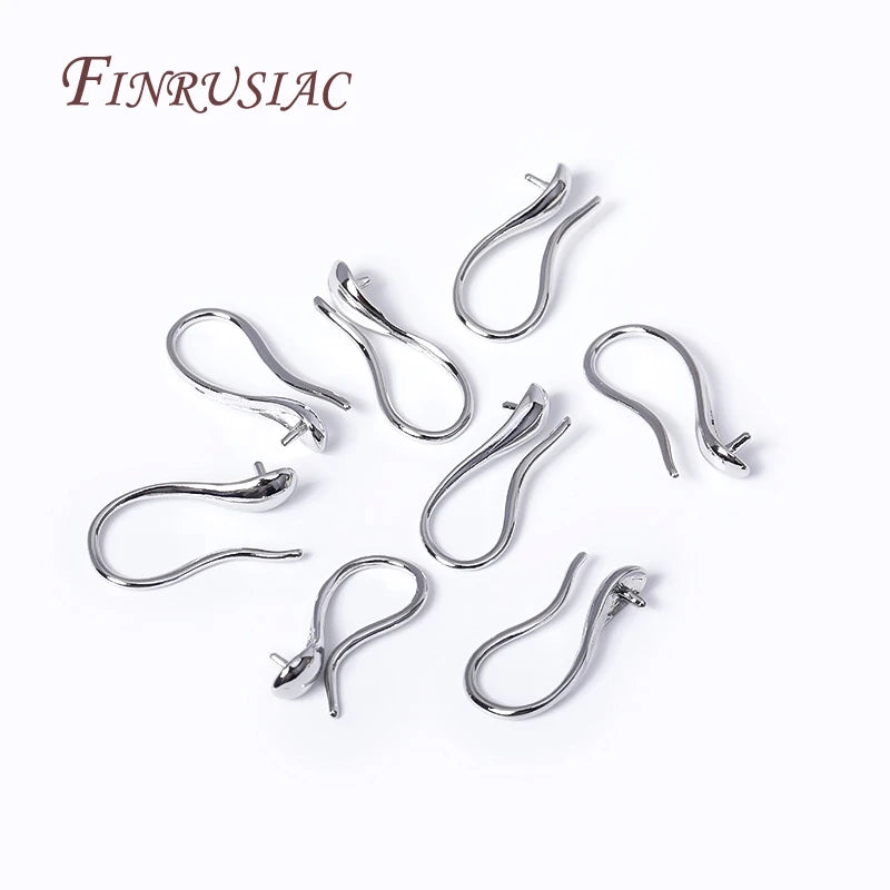 18K Gold Plated Pearl Ear Wire Hooks – DIY Earring Findings Earring Findings P3