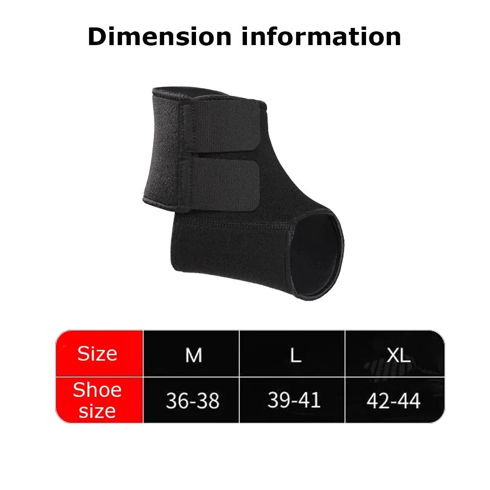 Neoprene Ankle Brace – Adjustable Compression Support, 1 PC Ankle Compression Brace P3