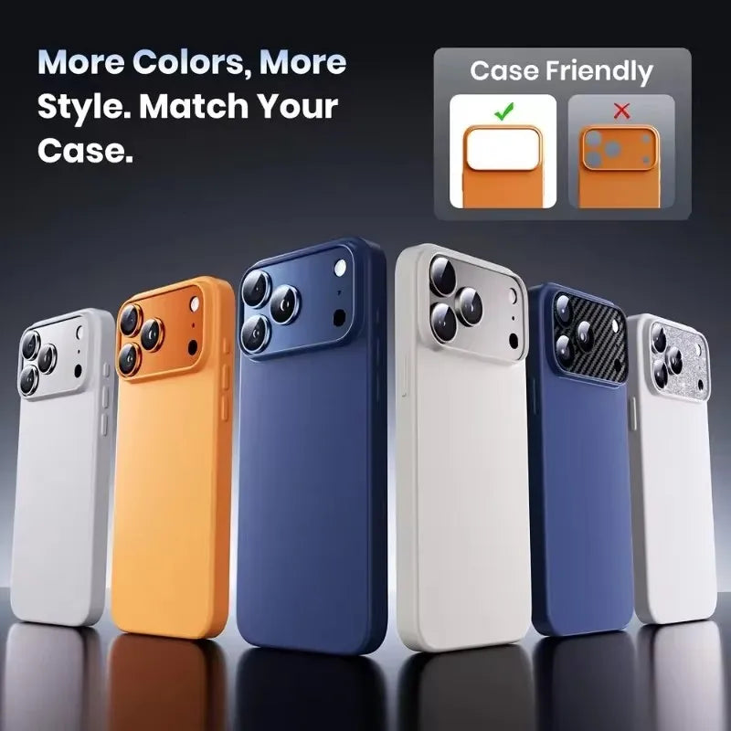iPhone 17 Pro Max / Pro Ultra-Thin Metal Camera Lens Protector Camera Lens Protector P3
