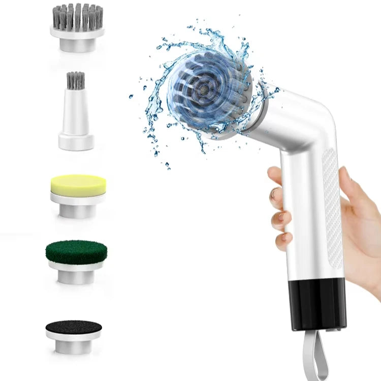 S3 4-in-1 Cordless Electric Spin Scrubber | Battery Display Electric Spin Scrubber P3
