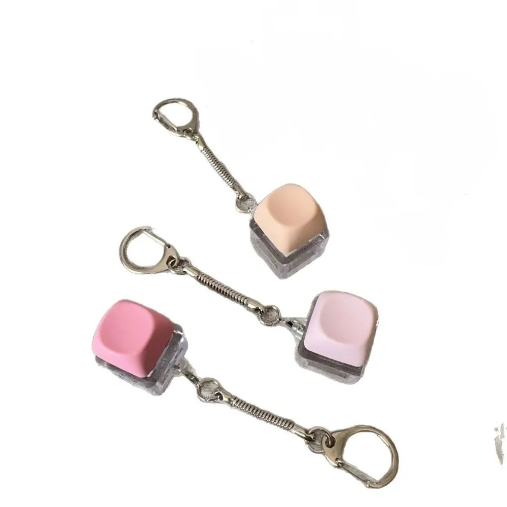 Finger Keyboard Keycap Fidget Keychain – Decompression Toy Fidget Keychain Toy P3