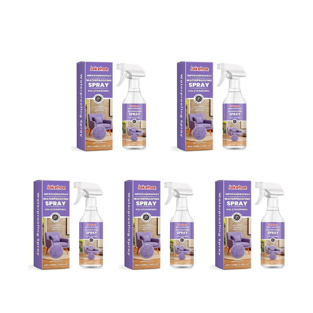 JAKEHOE Fabric Waterproof Spray – Sofa & Furniture Protector Fabric Protector Spray P3 5pcs