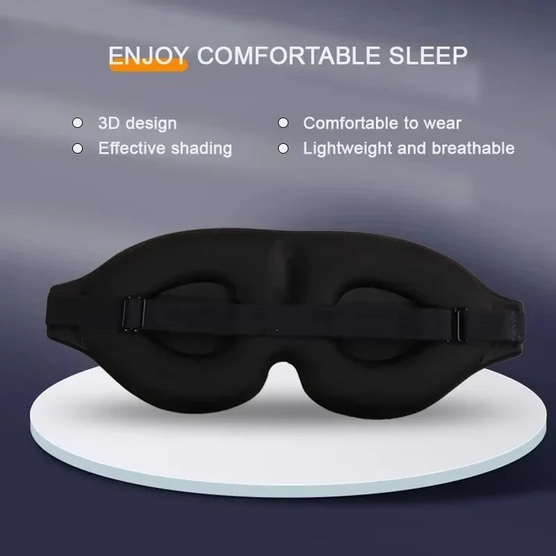 3D Sleep Eye Mask – Light Blocking, Breathable & Adjustable Sleep Eye Mask P3