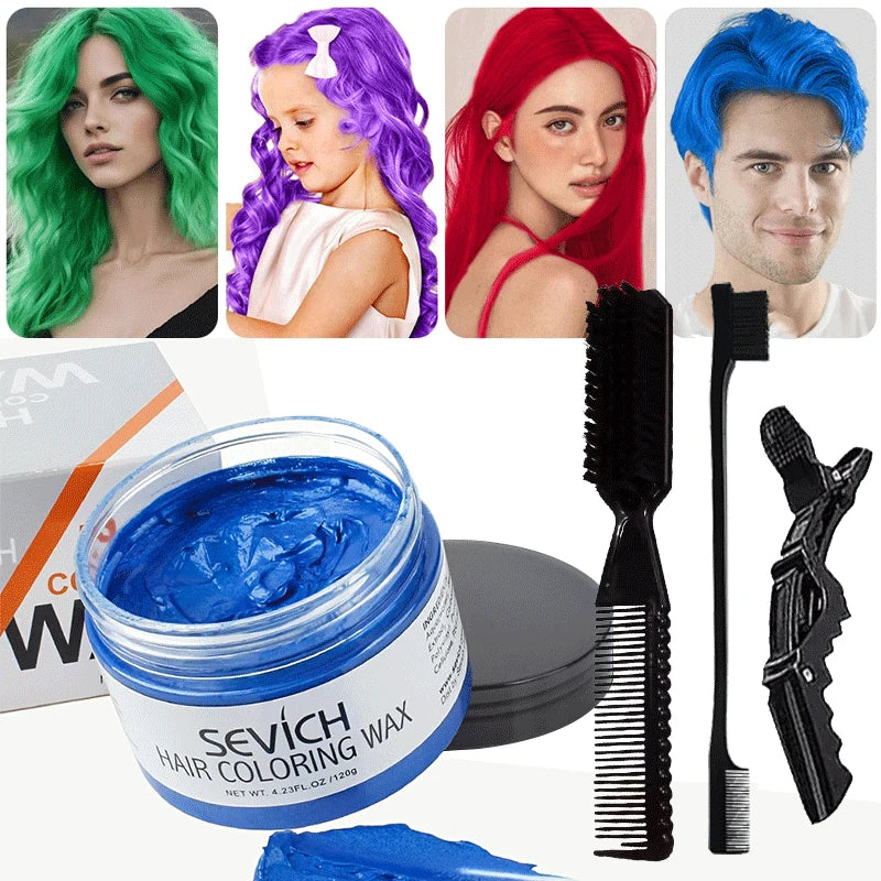 Sevich Temporary Hair Color Wax – Washable Instant Dye Kit Temporary Hair Color Wax P3