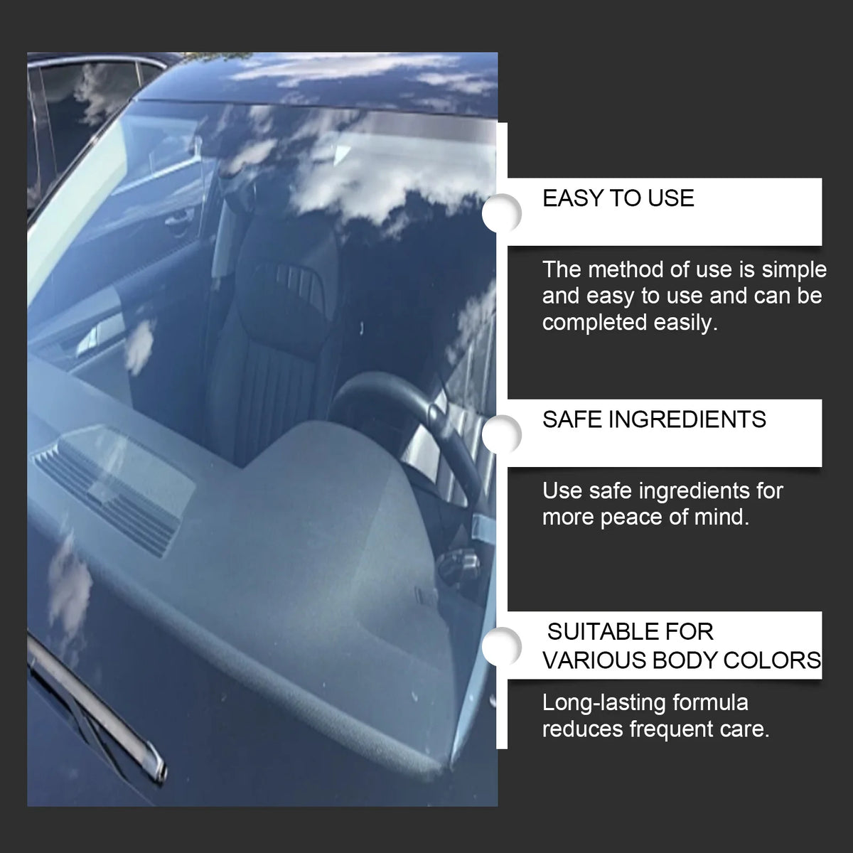 Automotive Nano Coating – Glossy Waterproof Car Paint Protector Car Nano Coating P3