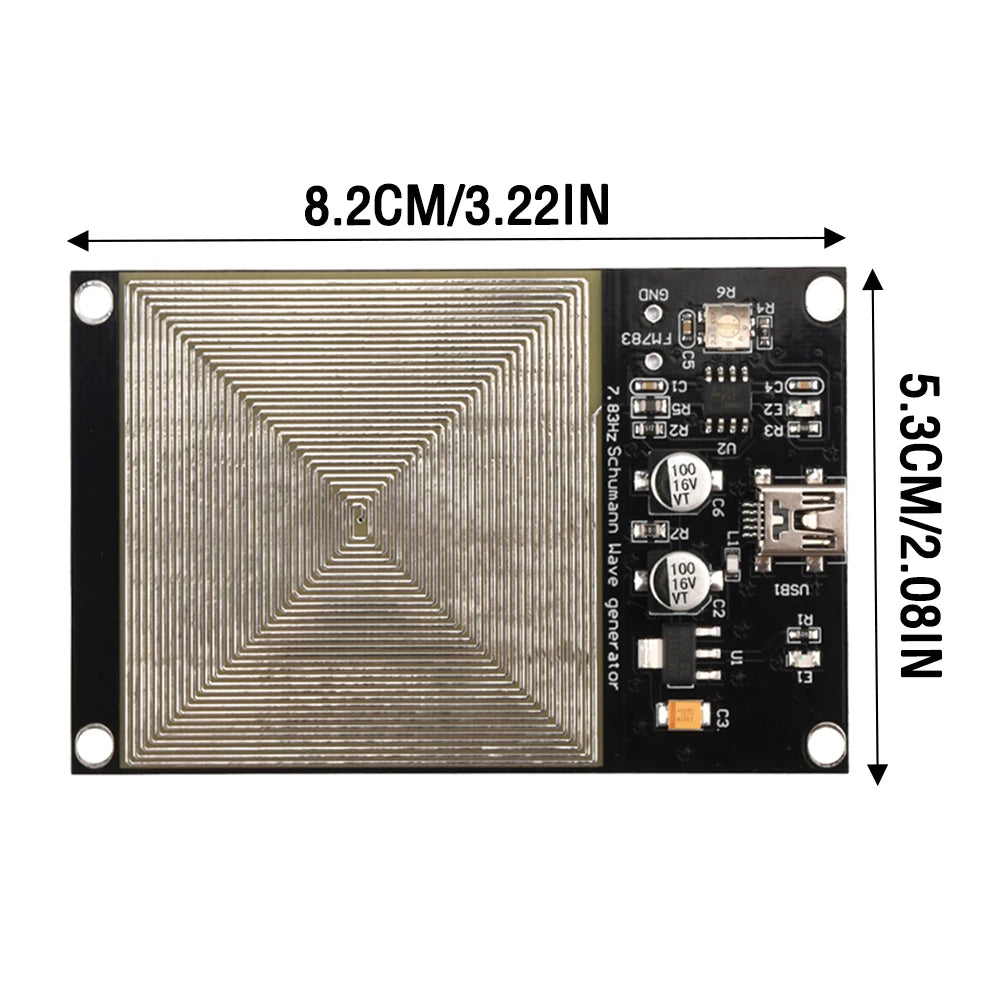 Gaqqee 7.83Hz Schumann Resonance Generator | Mini USB Signal Generator P3