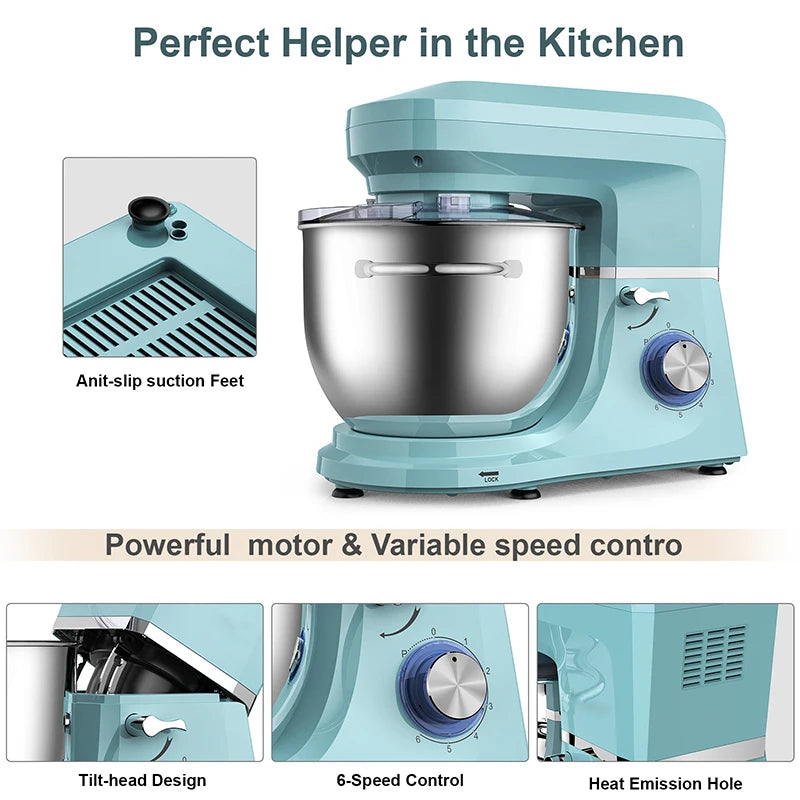 Planetary Stand Mixer 6–10L | Dough Kneader & Cake Mixer Planetary Stand Mixer P3