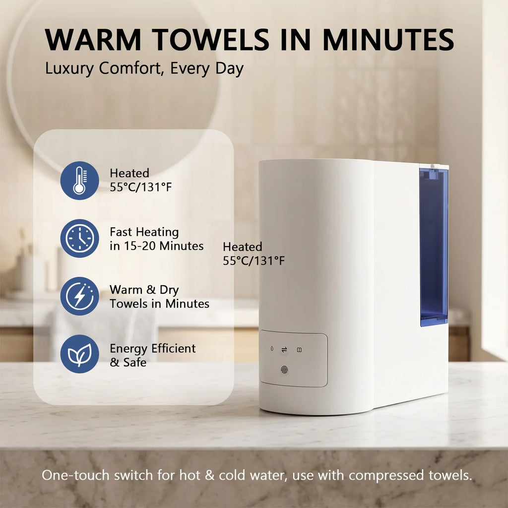 Hot Towel Dispenser 500ml Warm Wet Towel Steamer for Salons Towel Warmer Dispenser P3