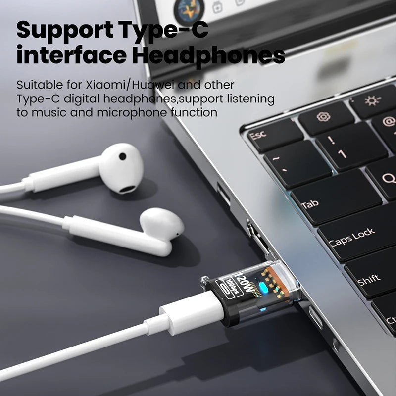 OTG USB-C to USB-A Adapter | 120W 10Gbps iPhone & Android USB-C OTG Adapter P3