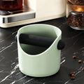 Coffee Knock Box – Anti-Slip Espresso Grounds Dump Bin Espresso Knock Box P3 Light Green