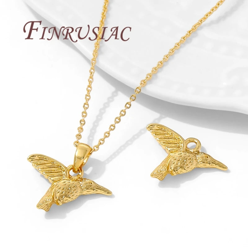 18K Gold Plated Brass Pendant Charms | DIY Jewelry Findings 3 Styles Jewelry Pendant Charms P3