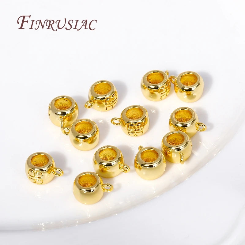 18K Gold Plated Pendant Bail Connectors | DIY Jewelry Findings Jewelry Making Findings P3
