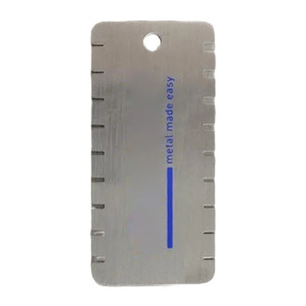 Stainless Steel Thickness Gauge 14–28 Plate Double-Sided Caliper Thickness Gauge Caliper P3