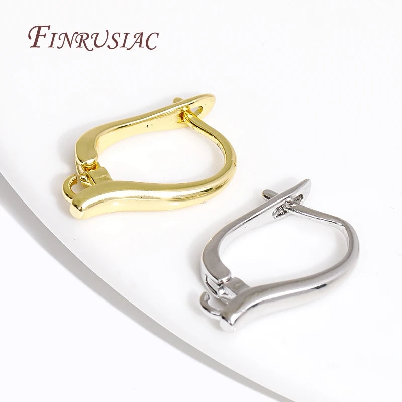 18K Gold Plated Earring Hooks & Clasps – DIY Jewelry Findings Earring Findings P3