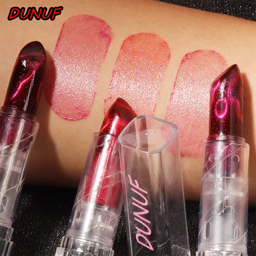 DUNUF Shimmer Jelly Lipstick – Waterproof Moisturizing Gloss Jelly Lipstick P3