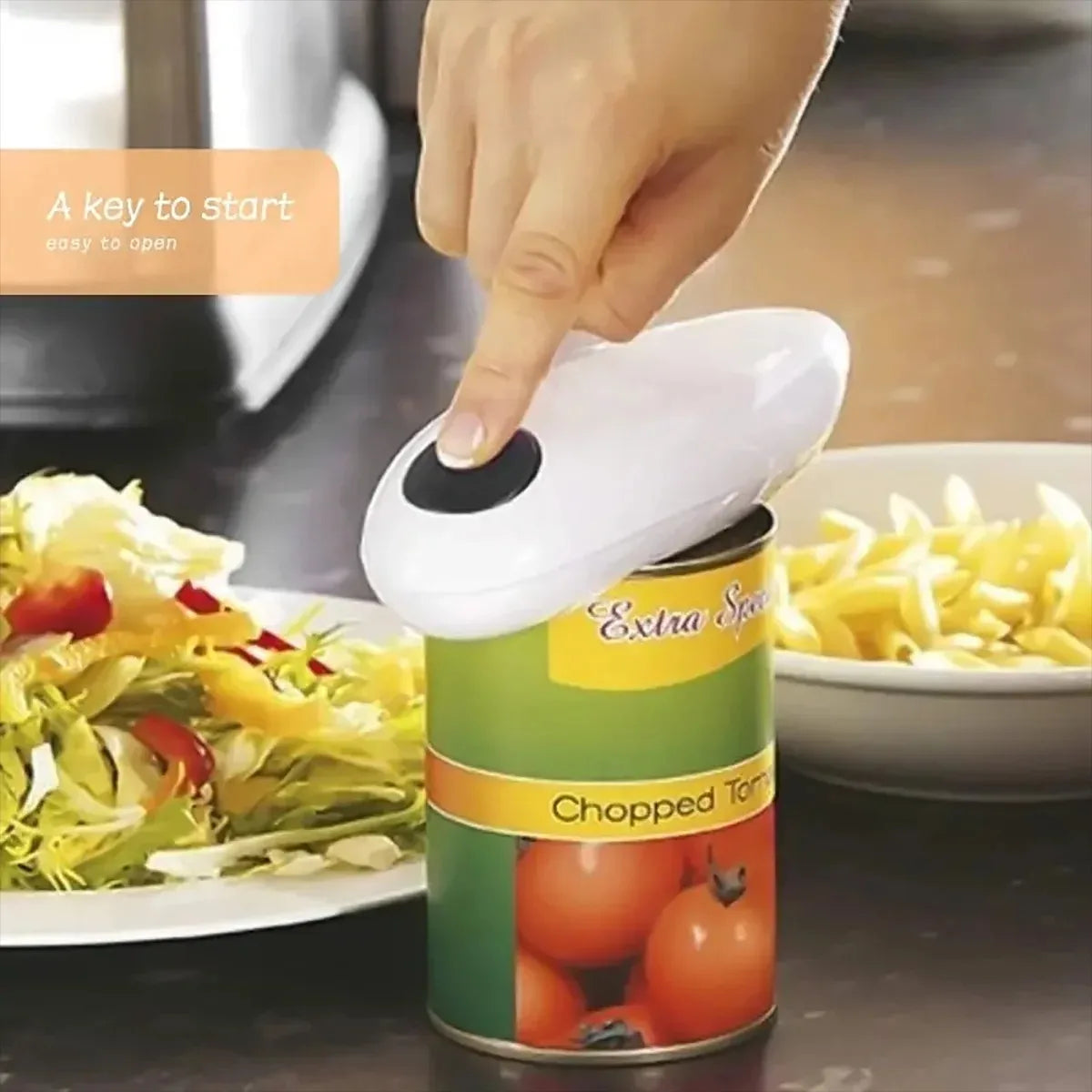NOCCLILI Electric Automatic Can Opener – One Touch, No Sharp Edges Electric Can Opener P3